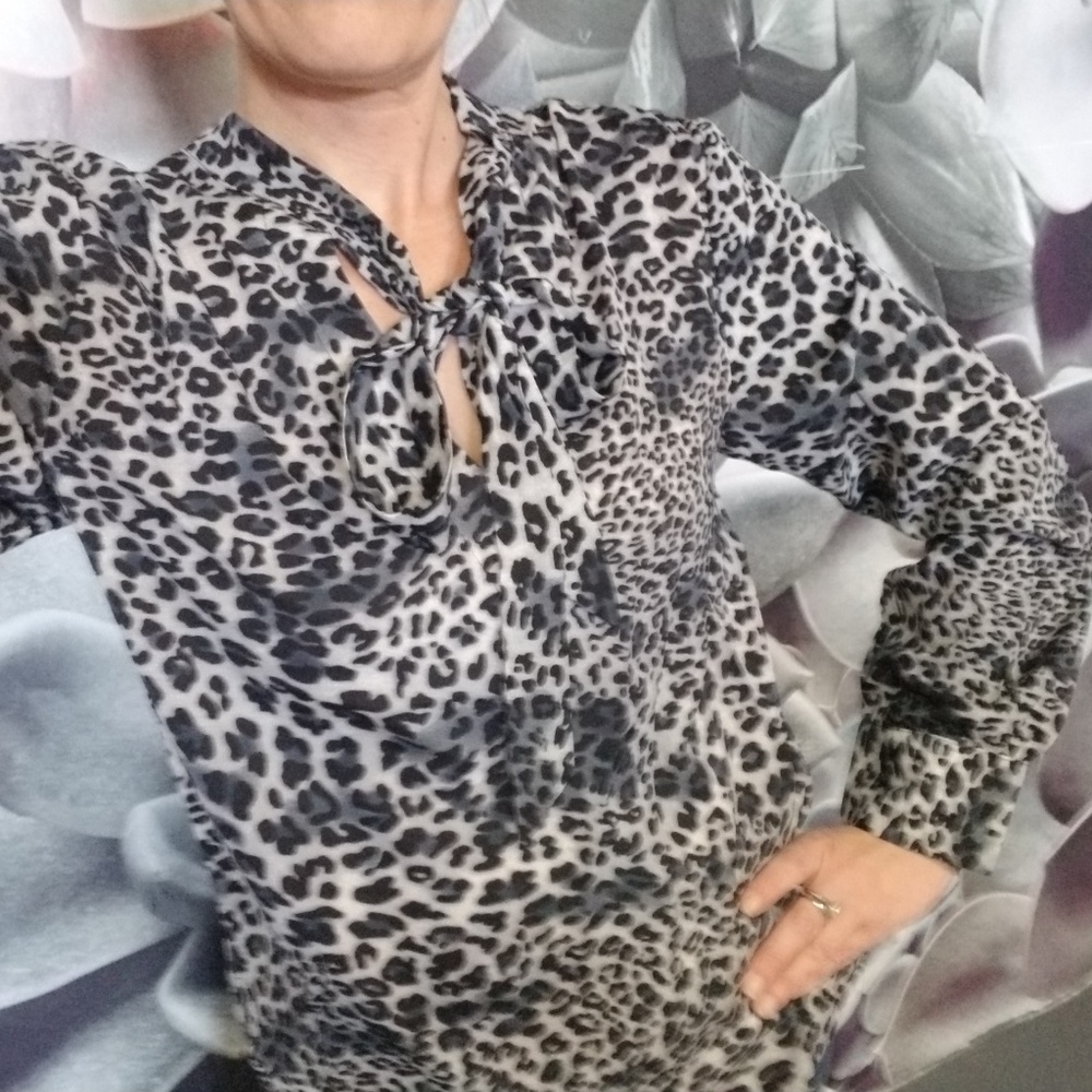 Animal Print Top